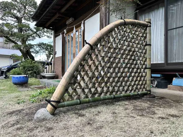竹垣・つくばい・石組の施工例